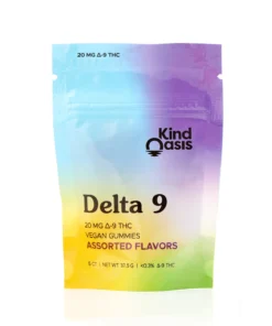 Delta 9 THC 20mg Gummies - 5ct Assorted