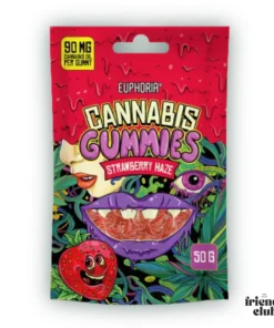 Euphoria Aroma Gummies Strawberry Haze 50g